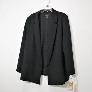 Halogen Women's Black Blazer, Size 2X